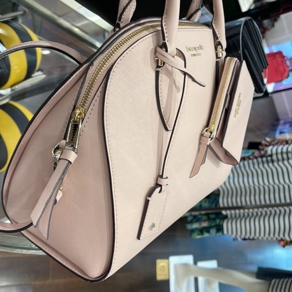 Kate Spade Reiley Large Dome Satchel & Cameron Small L-Zip Bifold Wallet - Picture 12 of 16